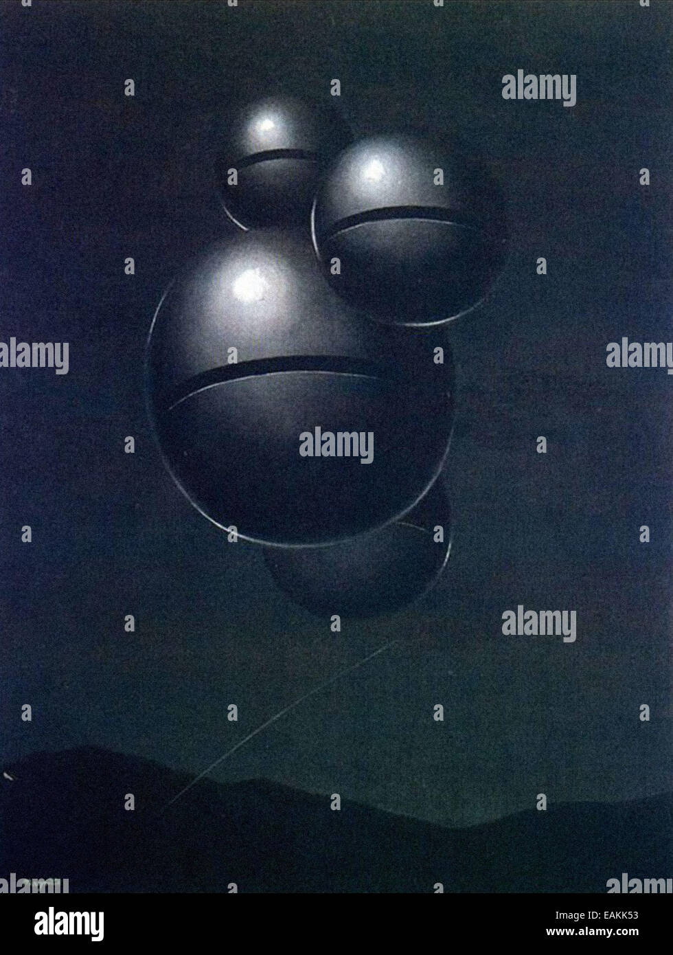 René Magritte La Voix de l'espace Banque D'Images