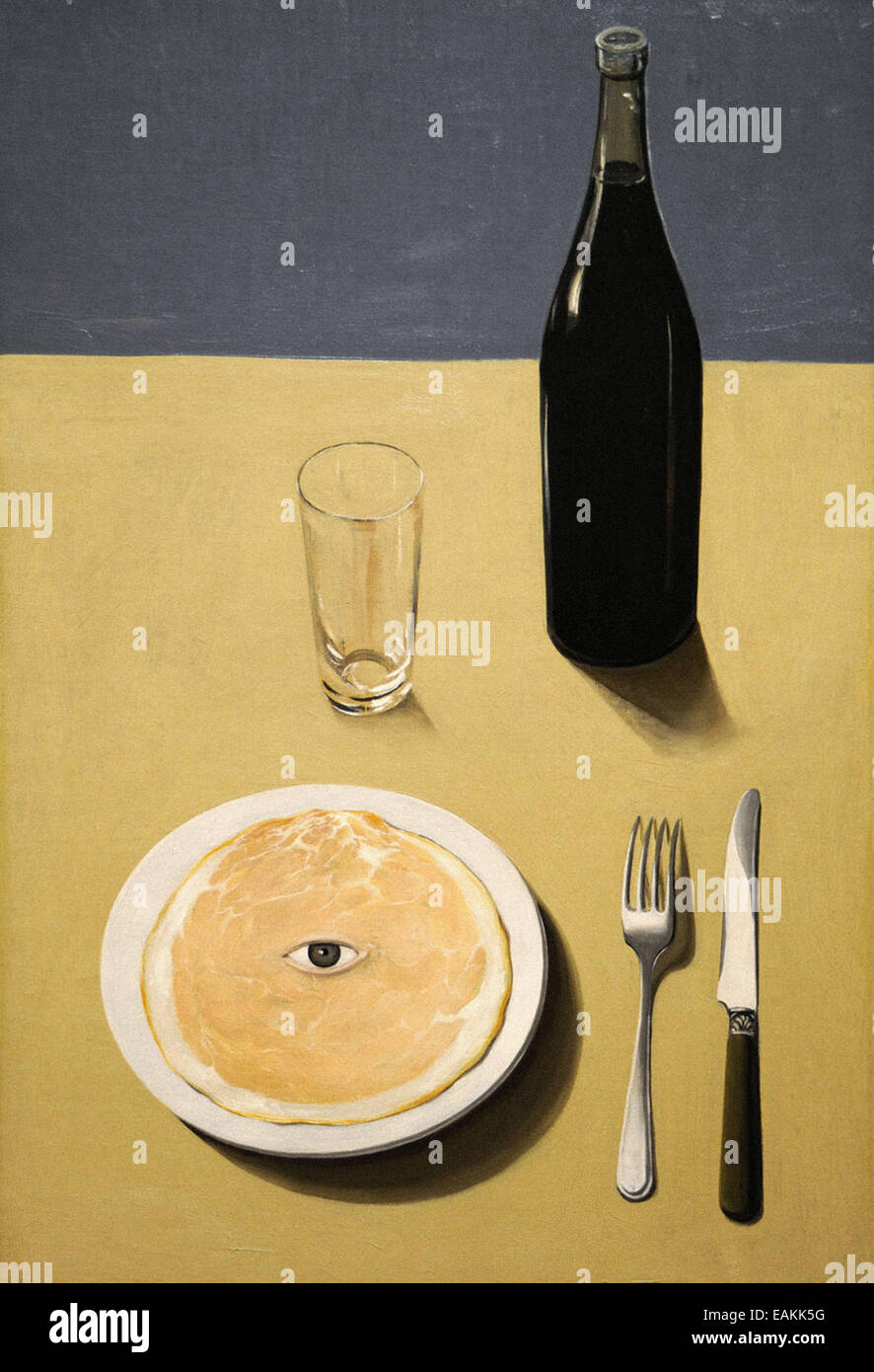 Portrait de René Magritte Photo Stock - Alamy