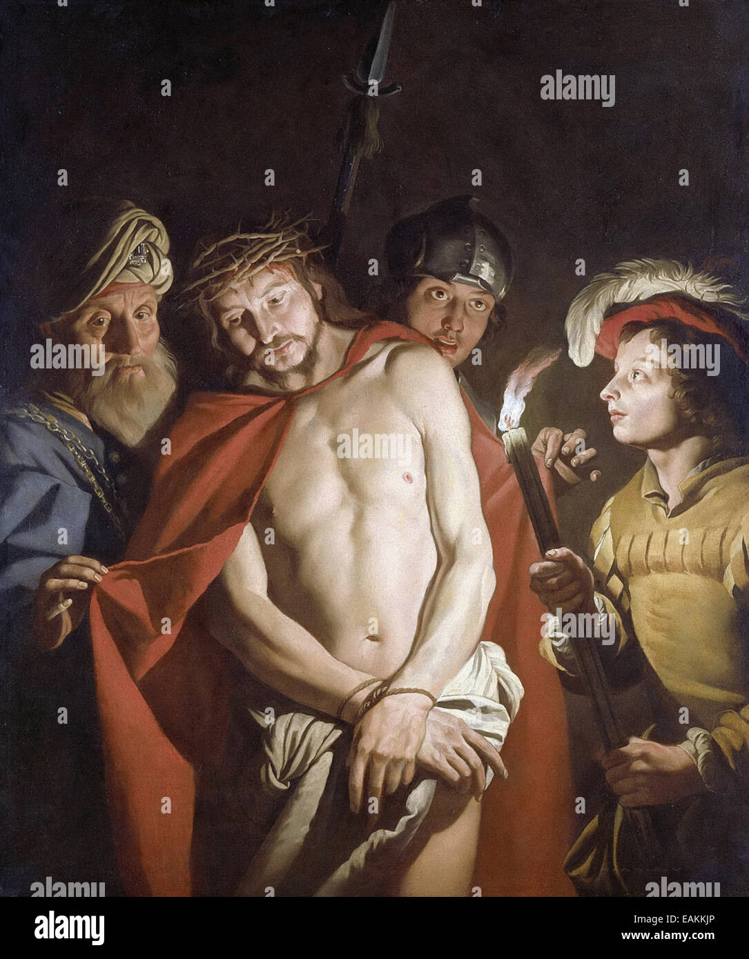 Matthias Stom Ecce Homo Banque D'Images