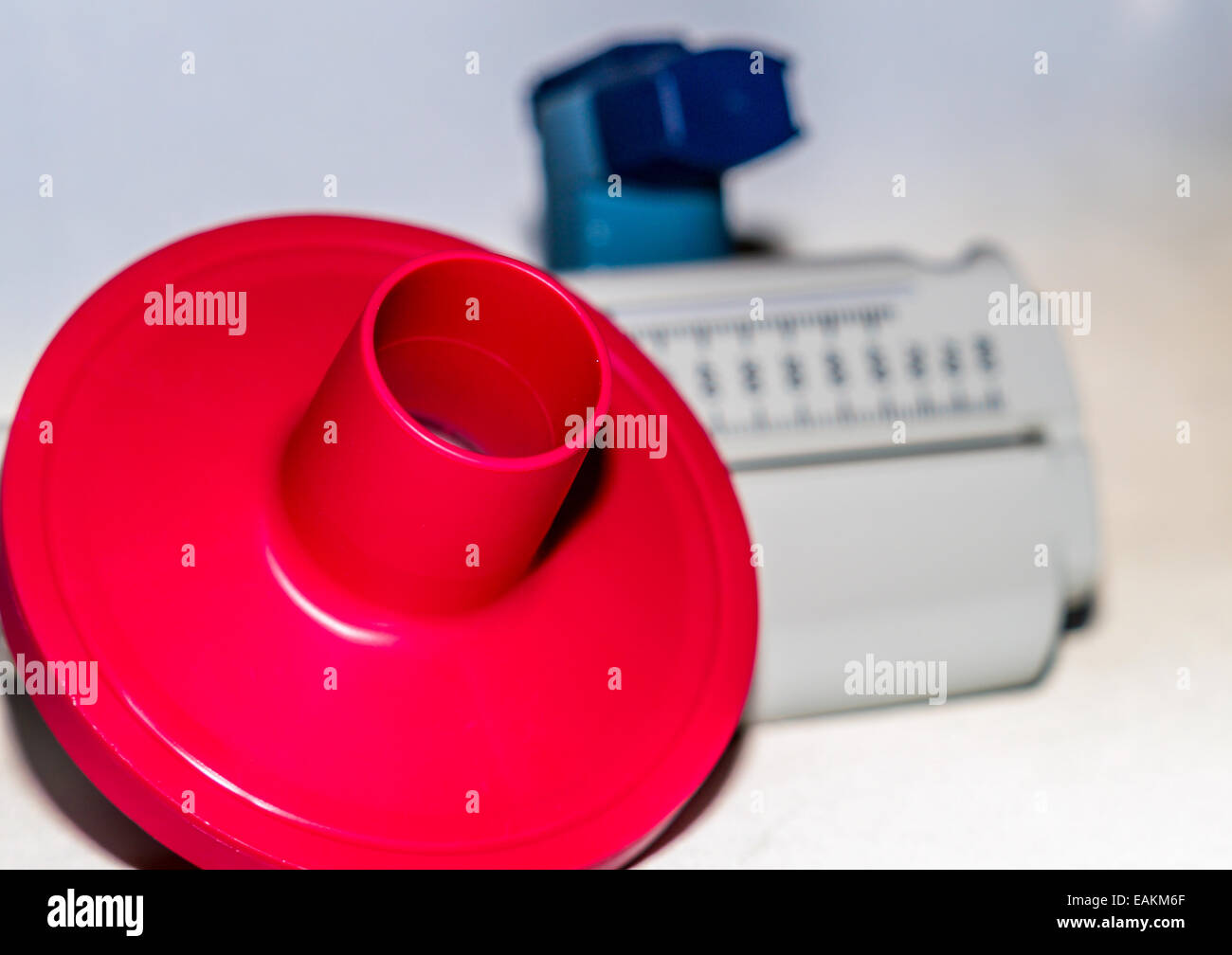 Le traitement de l'asthme et de dispositifs de contrôle Banque D'Images