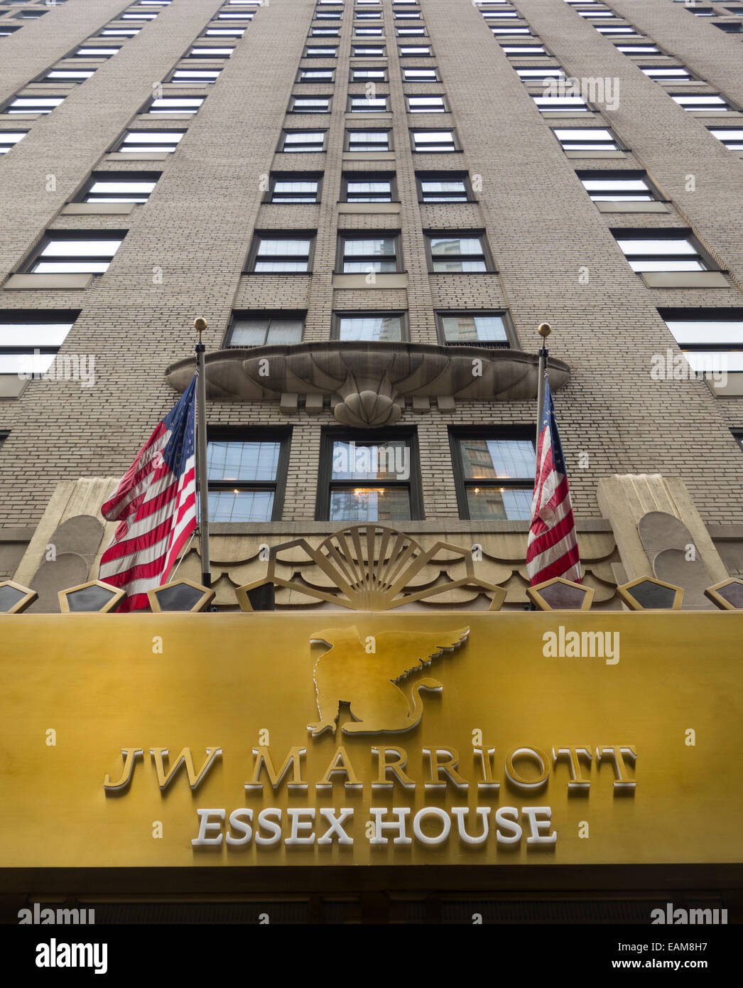 JW Marriott Essex House Hotel à New York City Banque D'Images