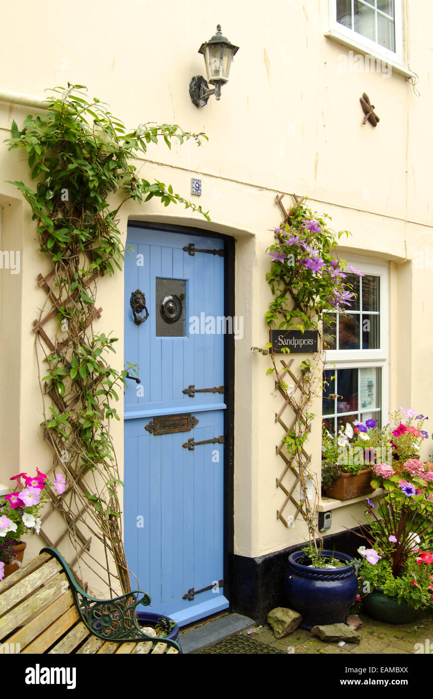 Logement de vacances à Looe, Cornwall, Angleterre du Sud, UK Banque D'Images