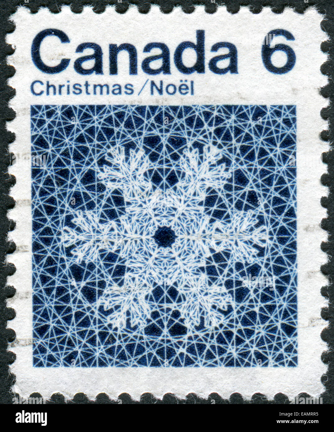 CANADA circa 1971 timbreposte imprimé au Canada, question de Noël
