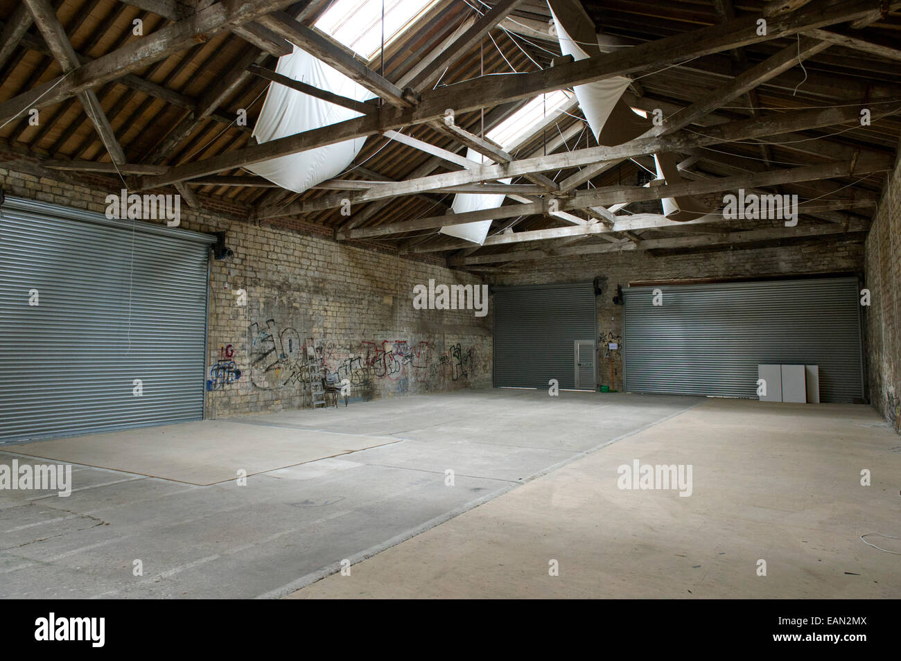 Marchandises de Brunel shed à Stroud, Gloucestershire, Royaume-Uni. Banque D'Images