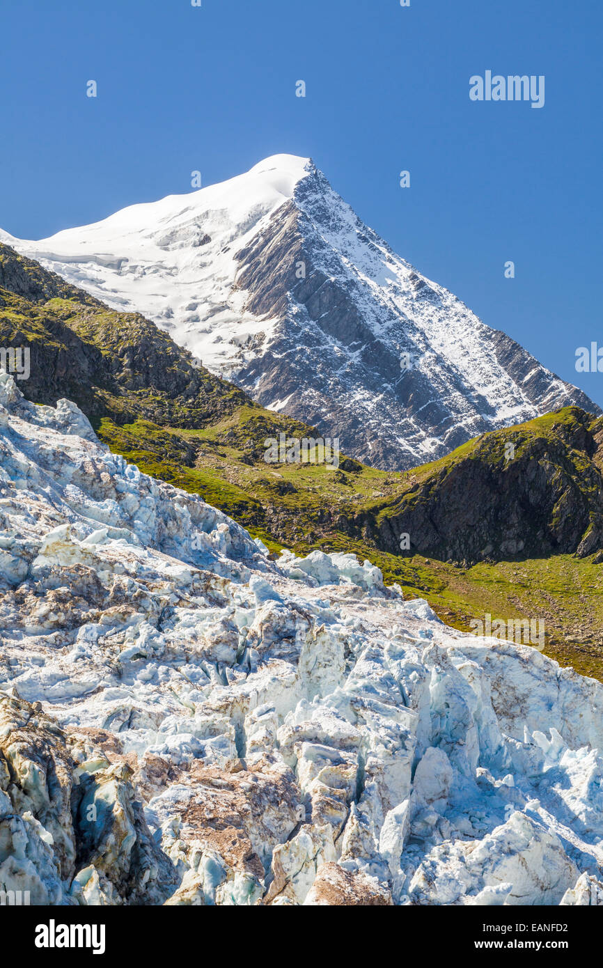 Glacier Des Bossons Est La Plus Haute Cascade De Glace En