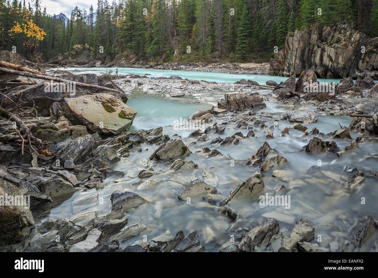 Canada, Calgary, Banff, Canadian Rockies, moraine lake, Alberta, Banque D'Images