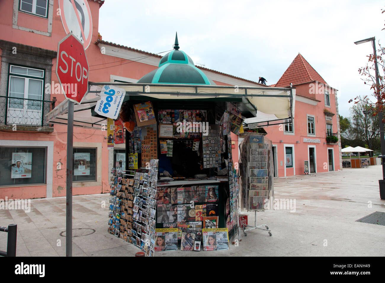 Kiosque à Belém, Lisbonne Banque D'Images