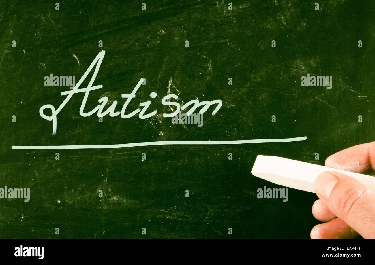 notion d’autisme Banque D'Images