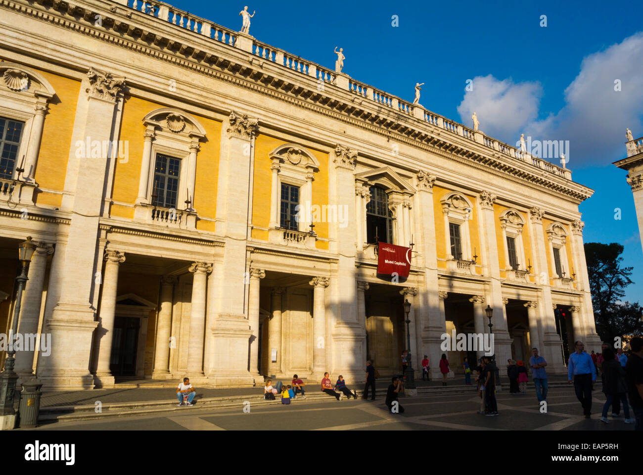 Musei Capitolini, Musées du Capitole, le Palazzo dei Conservatori, Piazza del Campidoglio, Campodiglio la colline du Capitole, Rome, je Banque D'Images