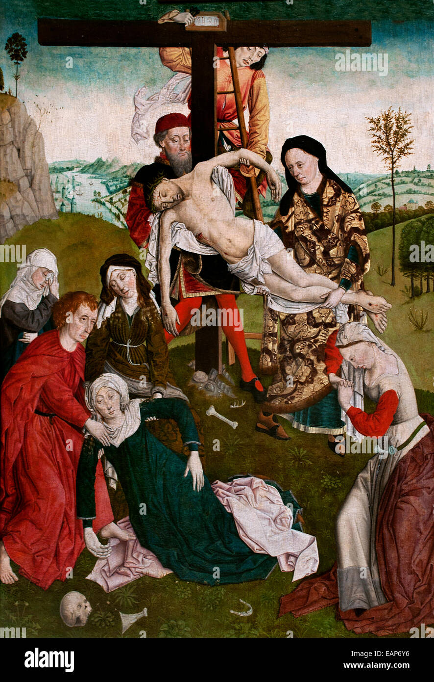 Le travail décent à partir de la croix par Rogier van der Weyden 1399 1464 Belgique Belge Flamand Néerlandais Banque D'Images Le travail décent à partir de la croix par Rogier van der Weyden 1399 1464 Belgique Belge Flamand Néerlandais Banque D'Images