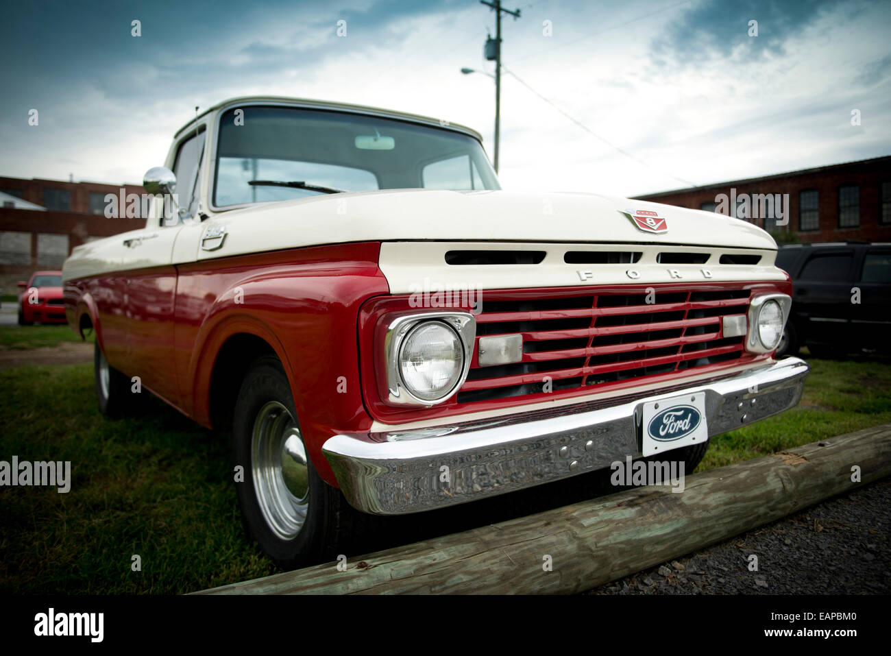 Ford F100 Pick-up classique unibody. Nashville, Tennessee Banque D'Images