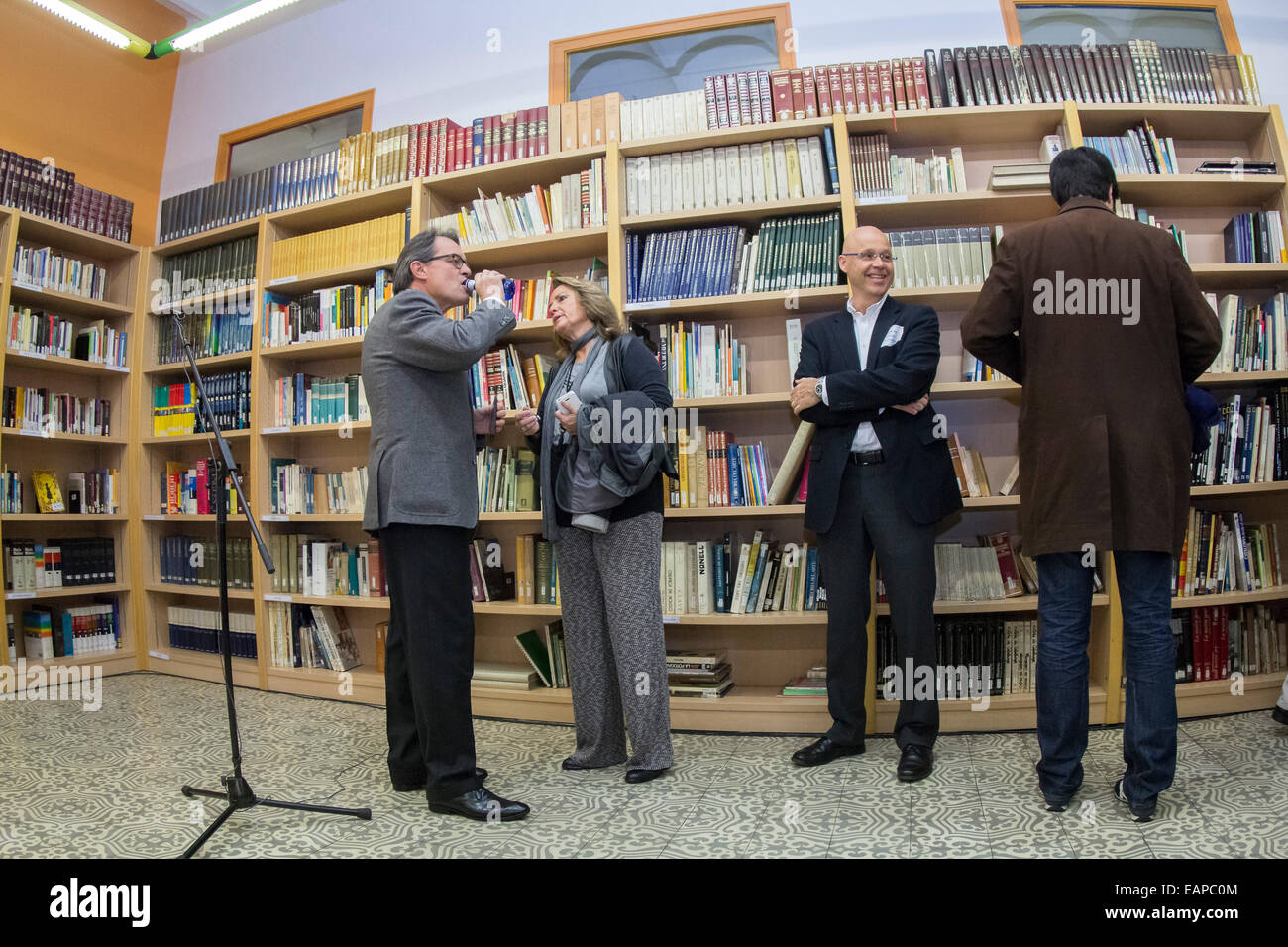 Artur Mas, le président catalan, Catalogne, Espagne Banque D'Images