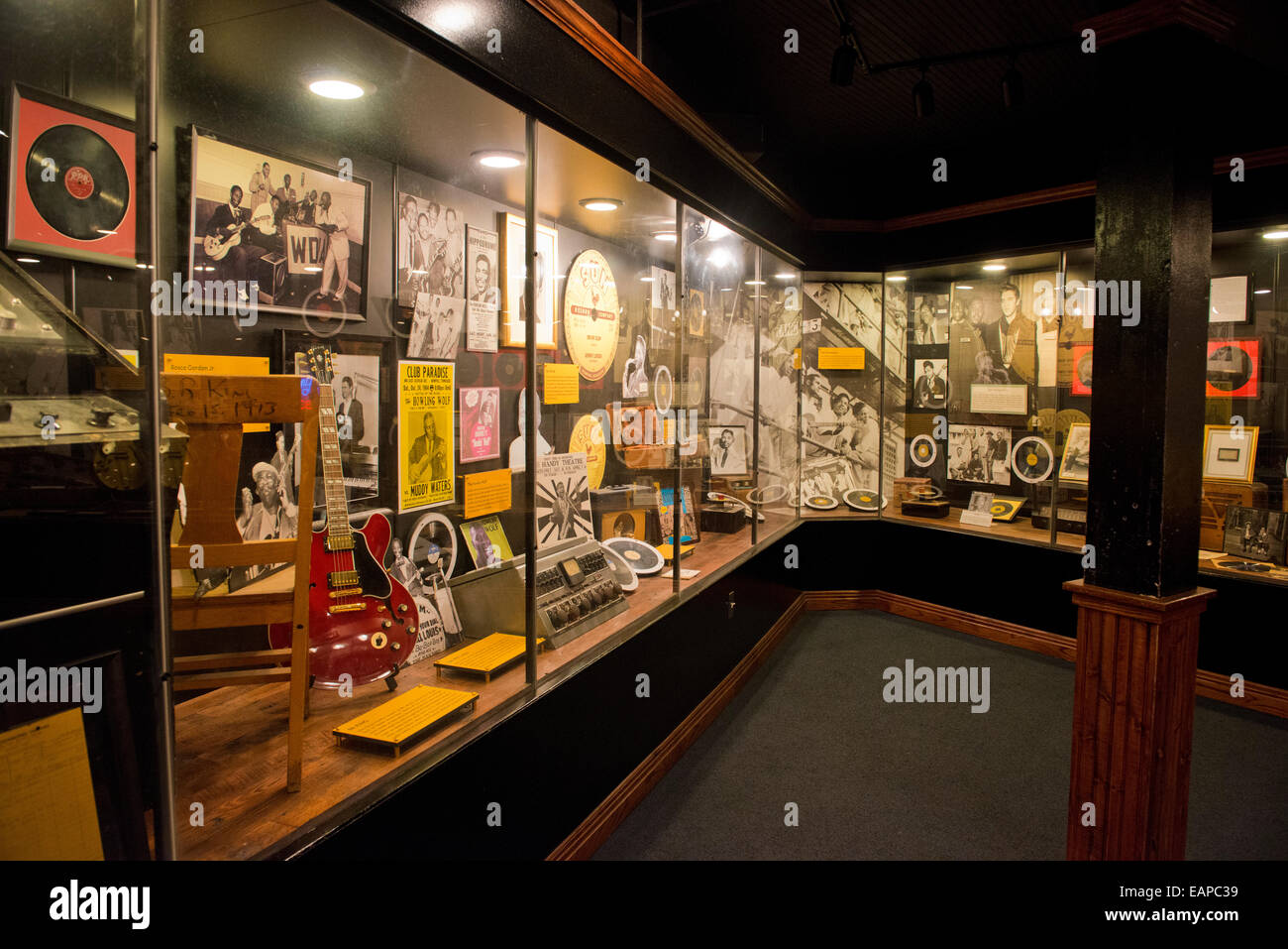 Sun Studios de Memphis, Tennessee Banque D'Images