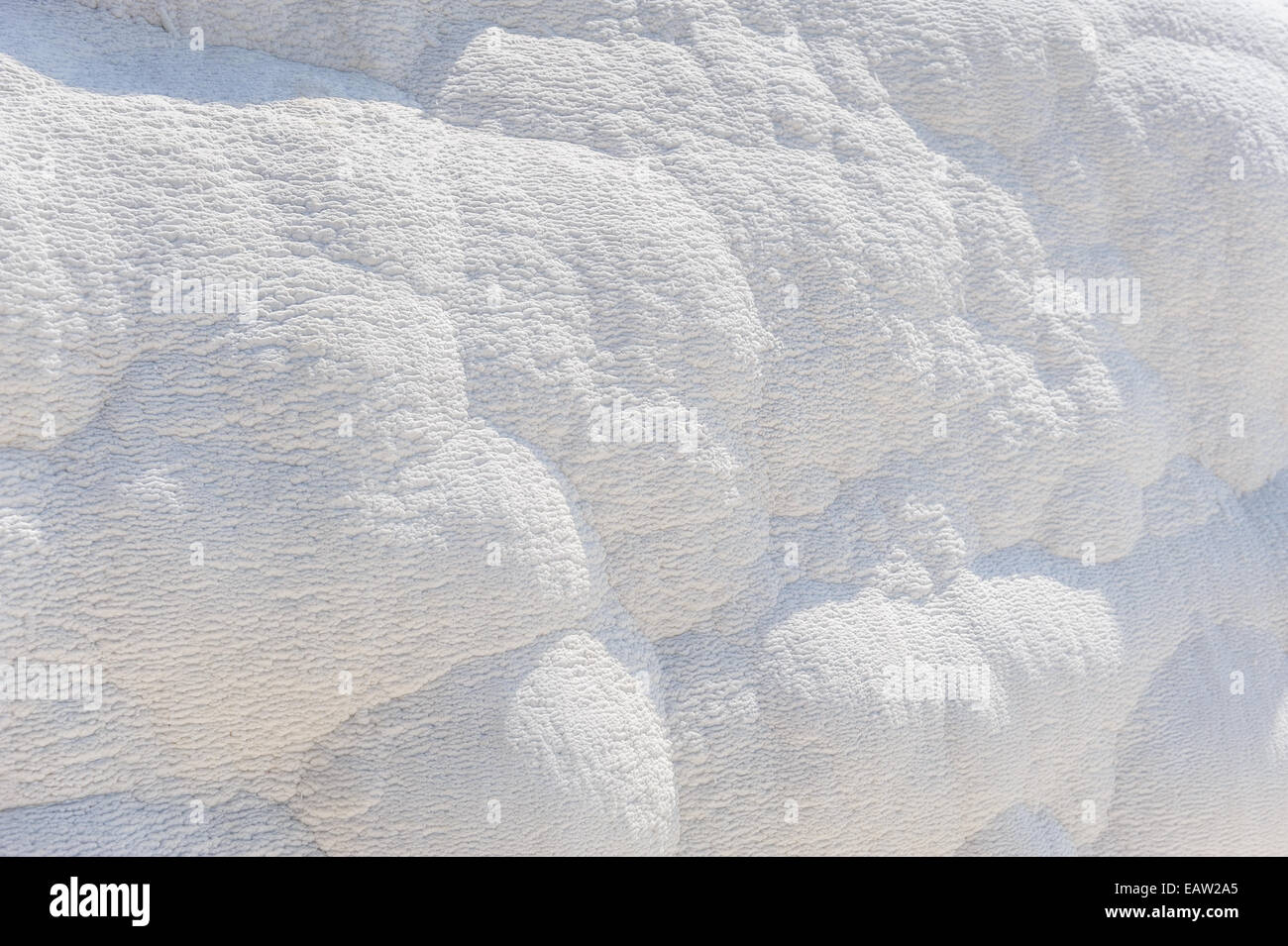 Arrière-plan de travertin naturel, Pamukkale, Turquie Banque D'Images