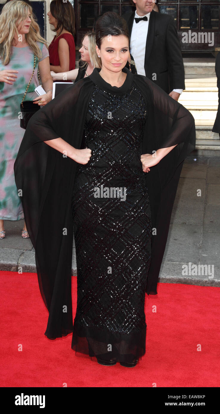 Arqiva BAFTA Awards de la télévision - les arrivées au Theatre Royal Drury Lane, London comprend : Gizzi Erskine Où : London, Royaume-Uni Quand : 18 mai 2014 Banque D'Images