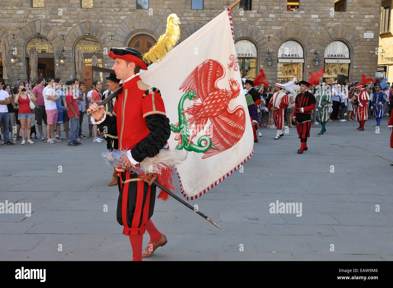 Festival de San Giovanni, l'un des plus important festival à Florence - Italie. Banque D'Images Festival de San Giovanni, l'un des plus important festival à Florence - Italie. Banque D'Images