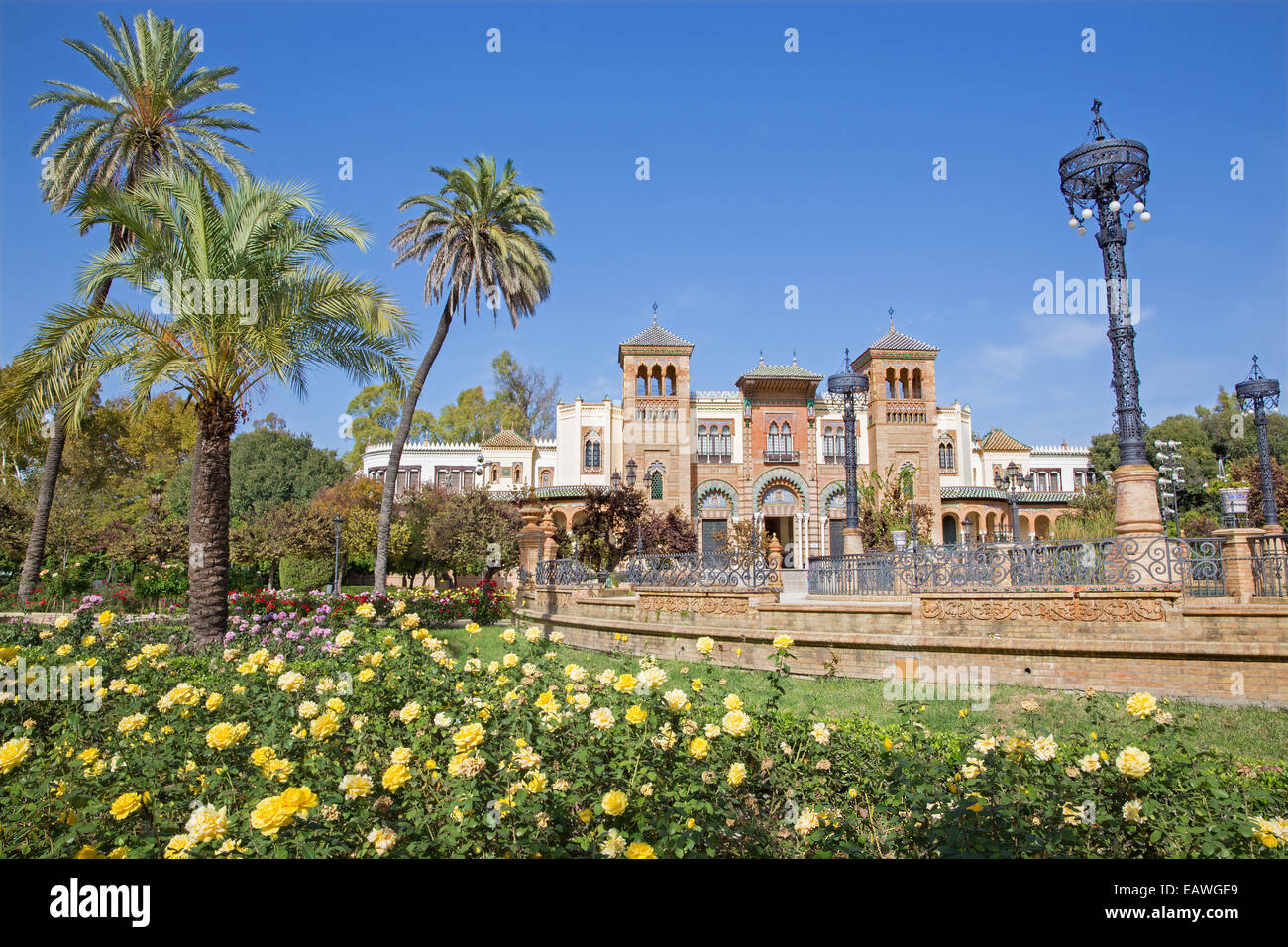 Séville - Le Musée des Arts et traditions populaires (Musée de Artes y Costumbres Populares) Banque D'Images
