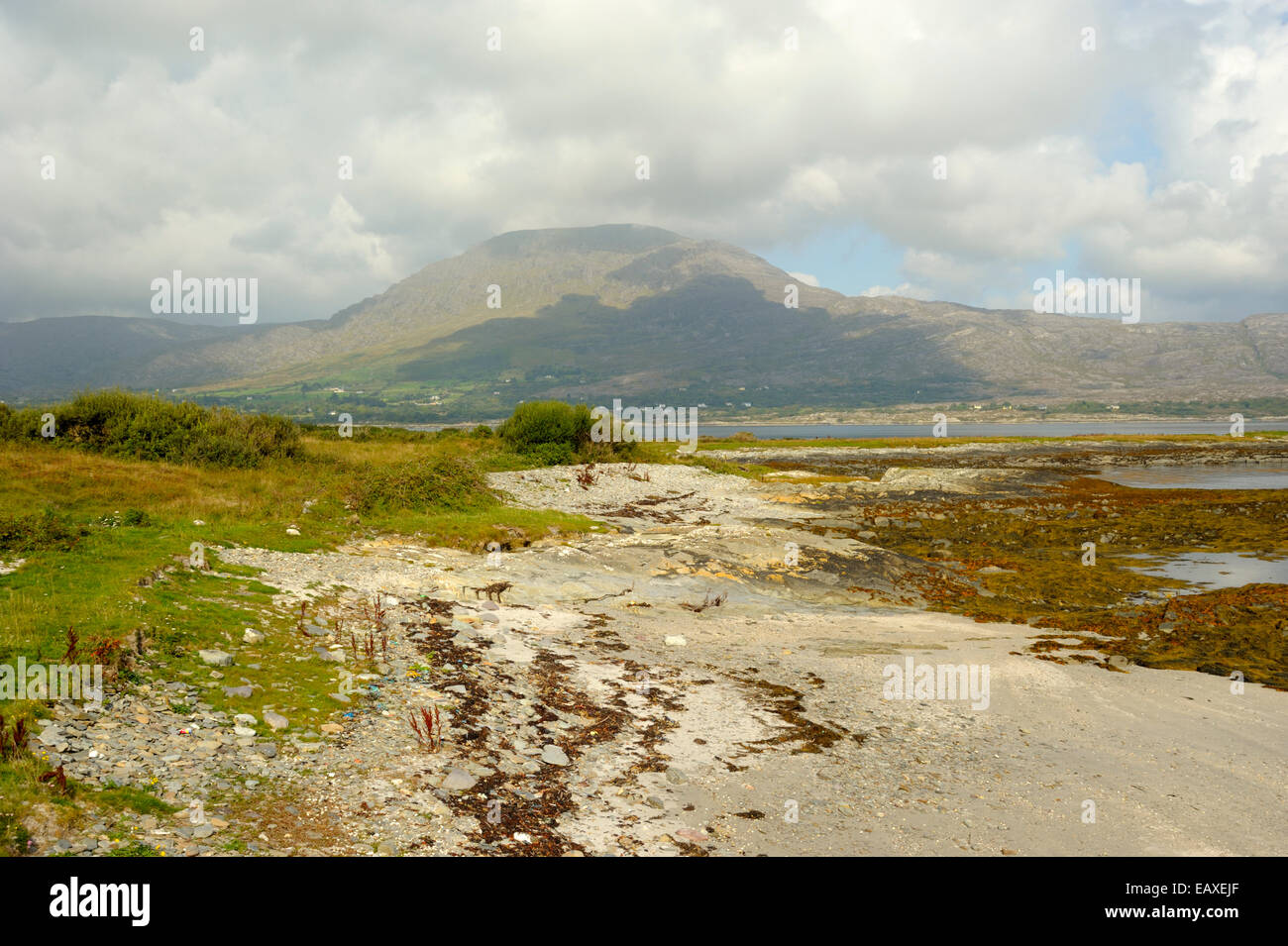 Sur la péninsule de Berehaven Hungry Hill de Bere Island Banque D'Images