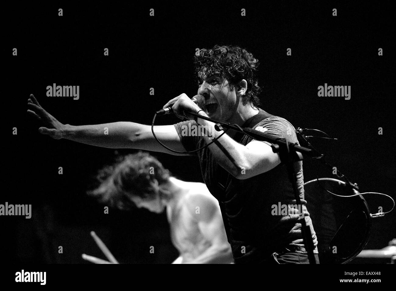 Le groupe de Rock US Rien de plus effectuer à Glasgow O2 Academy soutenir The Pretty Reckless le jeudi 20 novembre Banque D'Images