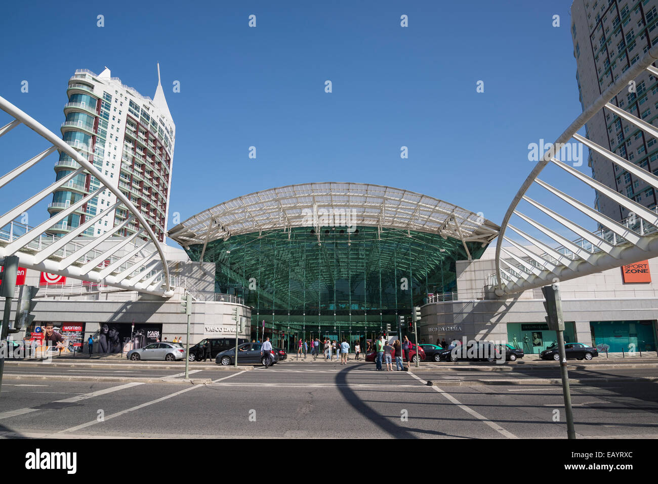 Centre commercial Vasco da Gama, Lisbonne, Portugal Banque D'Images