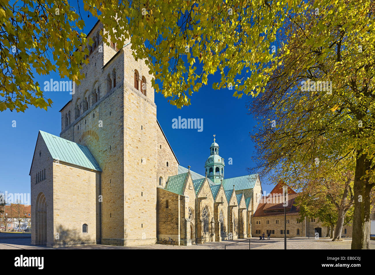 Cathédrale de Saint Mary à Hildesheim, Allemagne Banque D'Images