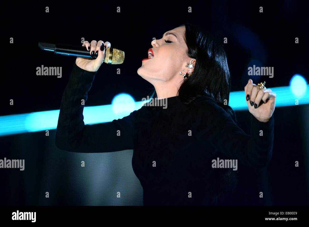 Singer Jessie J. effectue pendant le concert pour sa bravoure le 11 novembre, 2014 à Washington, D.C. Banque D'Images