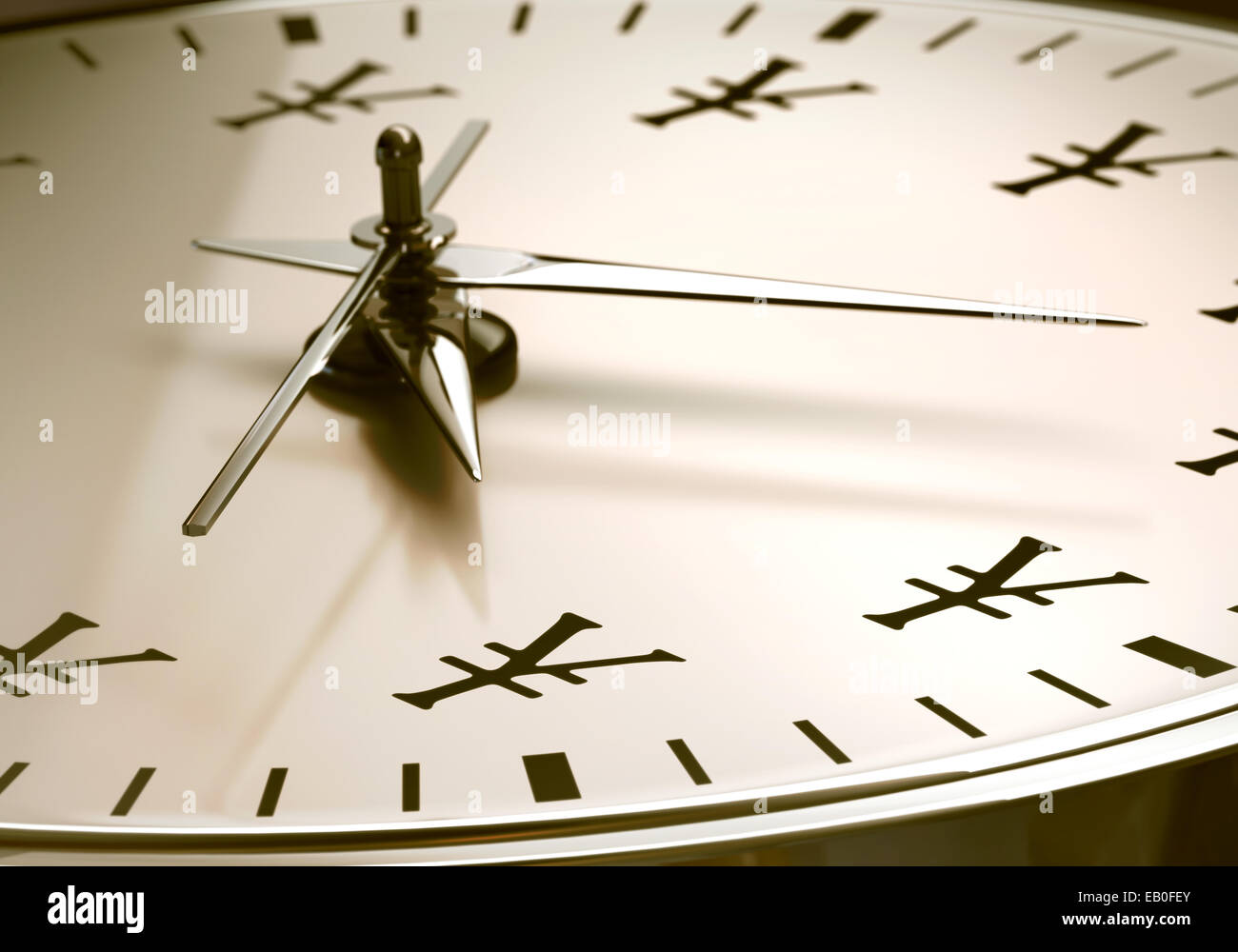 Regarder avec signe de yen. La profondeur de champ sur le signe de yen. Banque D'Images