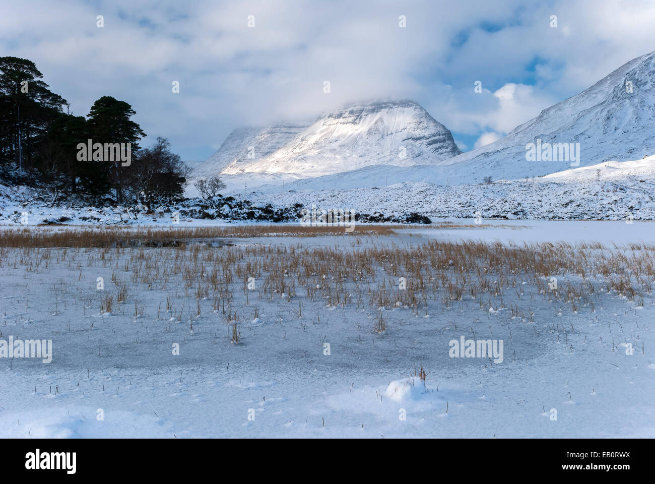 Liathach, Torridon, Wester Ross, Scotland Banque D'Images