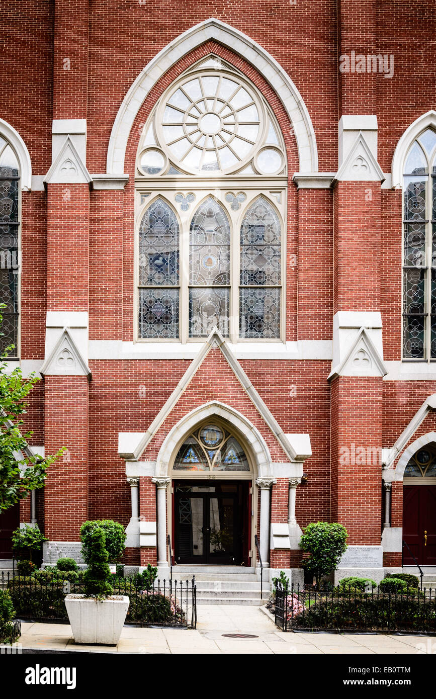Metropolitan African Methodist Episcopal Church, 1518 M Street NW, Washington DC Banque D'Images