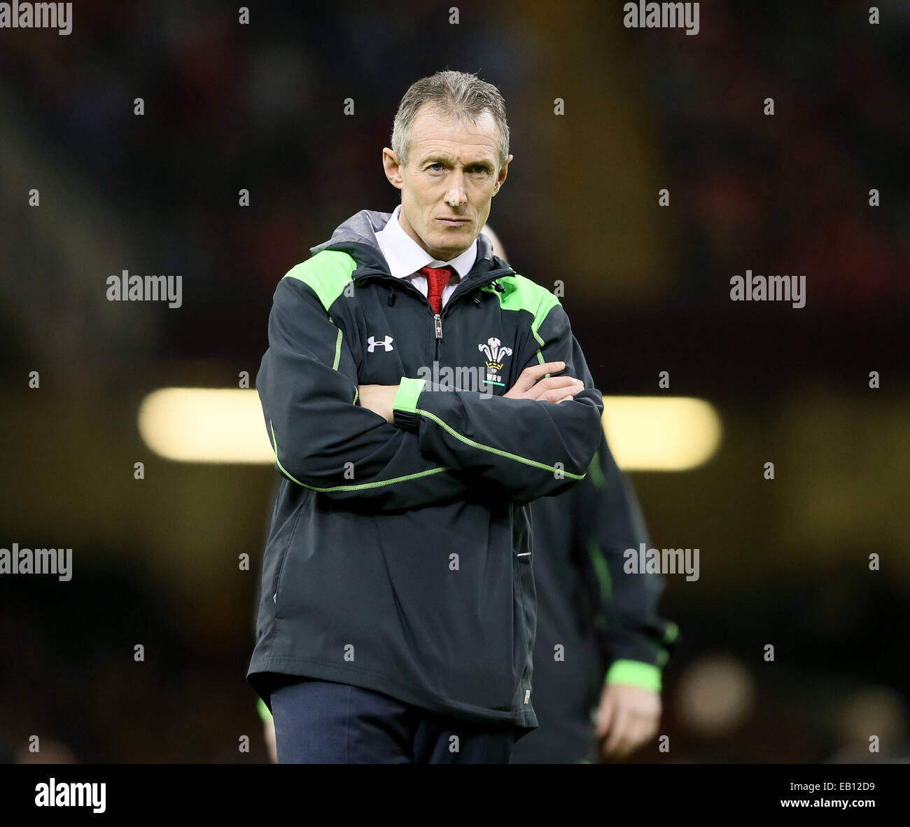 Cardiff, Royaume-Uni. 22 Nov, 2014. Pays de Galles l'entraîneur attaque Rob Howley - Série Test d'Automne - le Pays de Galle contre la Nouvelle-Zélande - Millennium Stadium - Cardiff - Pays de Galles - 22 novembre 2014 - Photo Simon Bellis/Sportimage. © csm/Alamy Live News Banque D'Images