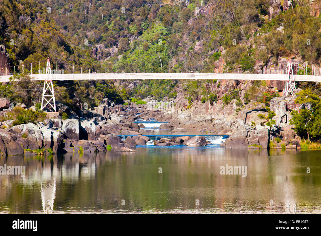 Cataract Gorge,,Tasmanie launceston Banque D'Images