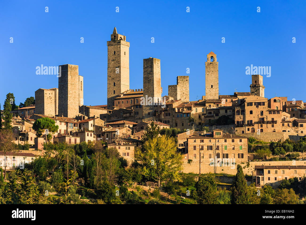 San Gimignano Banque D'Images