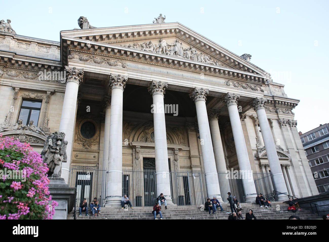 L'Opéra National de Bruxelles Belgique Banque D'Images
