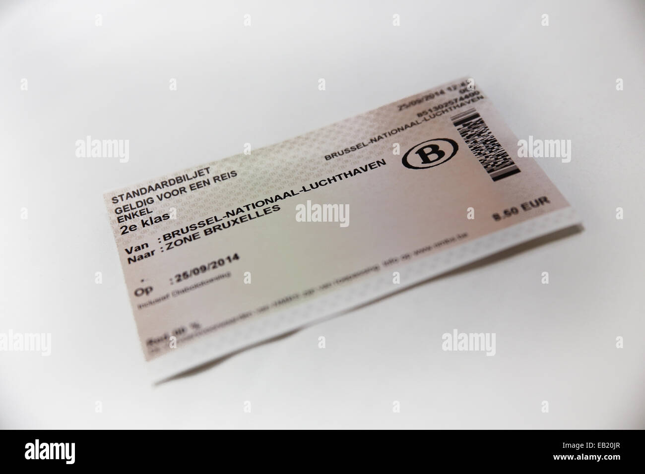 Ticket train belgique Banque de photographies et d'images à haute  résolution - Alamy