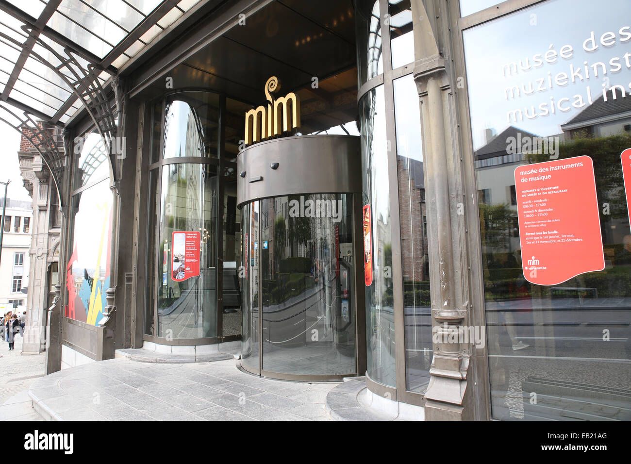 Musée des Instruments de musique Bruxelles exterior Banque D'Images
