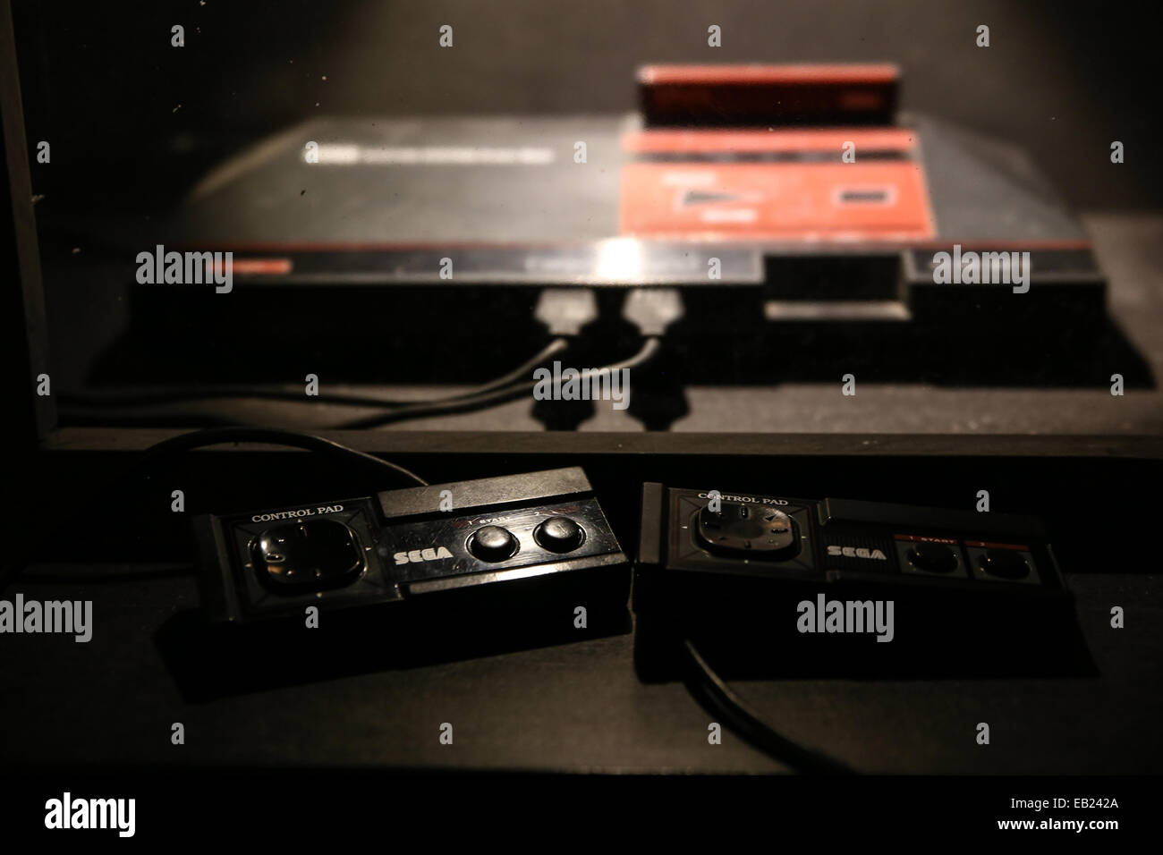 Console de jeux vidéo sega Banque D'Images