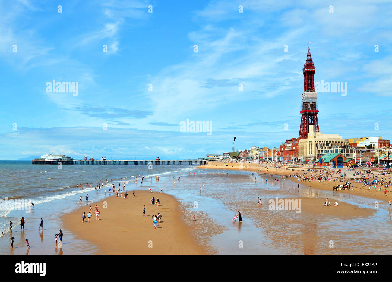 Blackpool, England, UK Banque D'Images