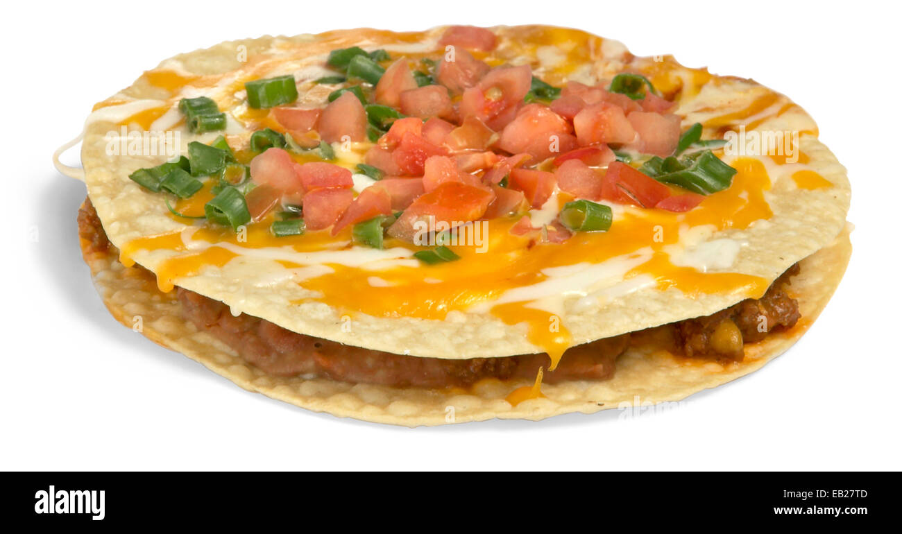 Pizza mexicain Taco Bell Banque D'Images