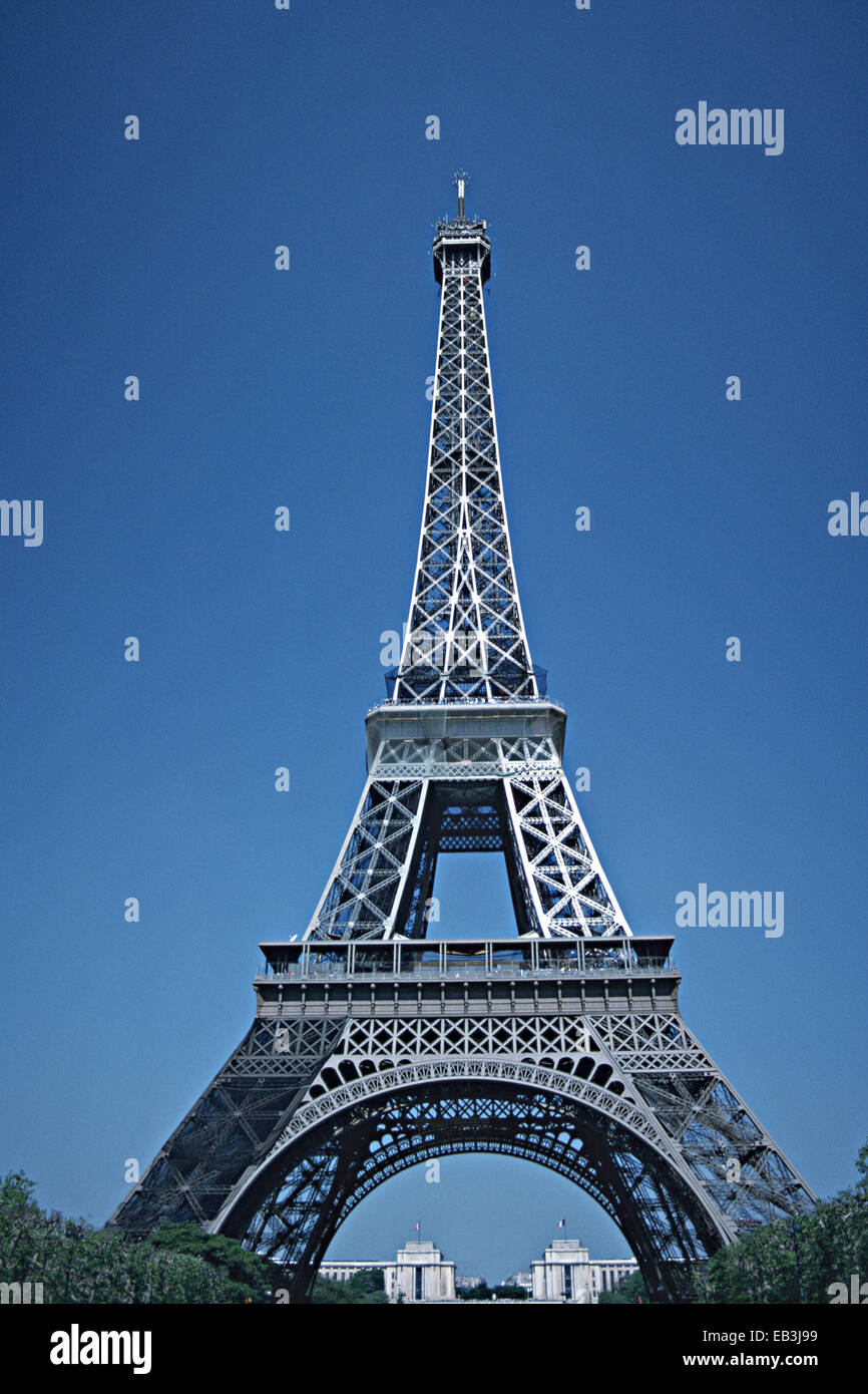 La Tour Eiffel, Paris, France Banque D'Images