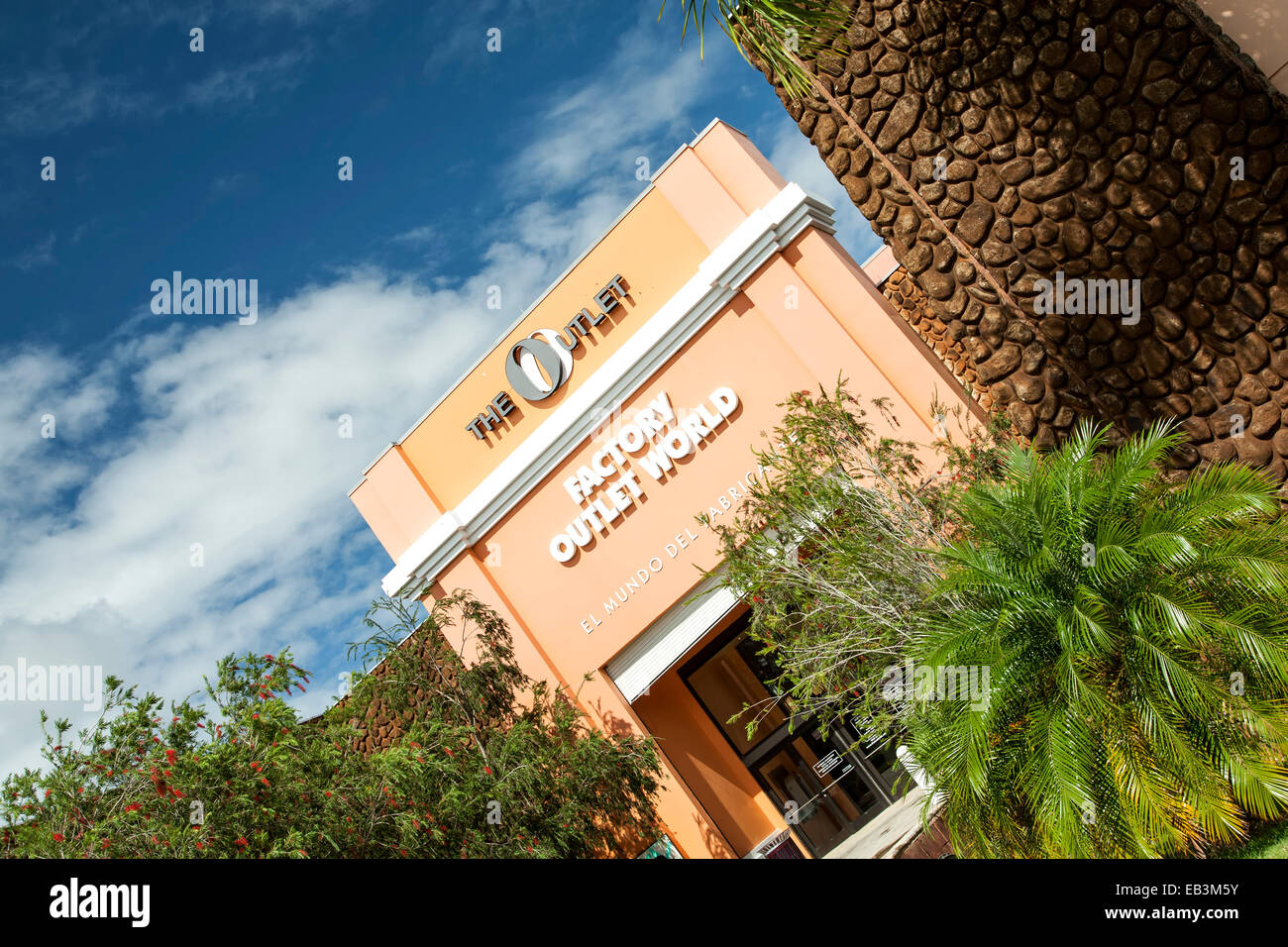 Extérieur, 'le' (Sortie Belz Factory Outlets), Canovanas, Puerto Rico Banque D'Images