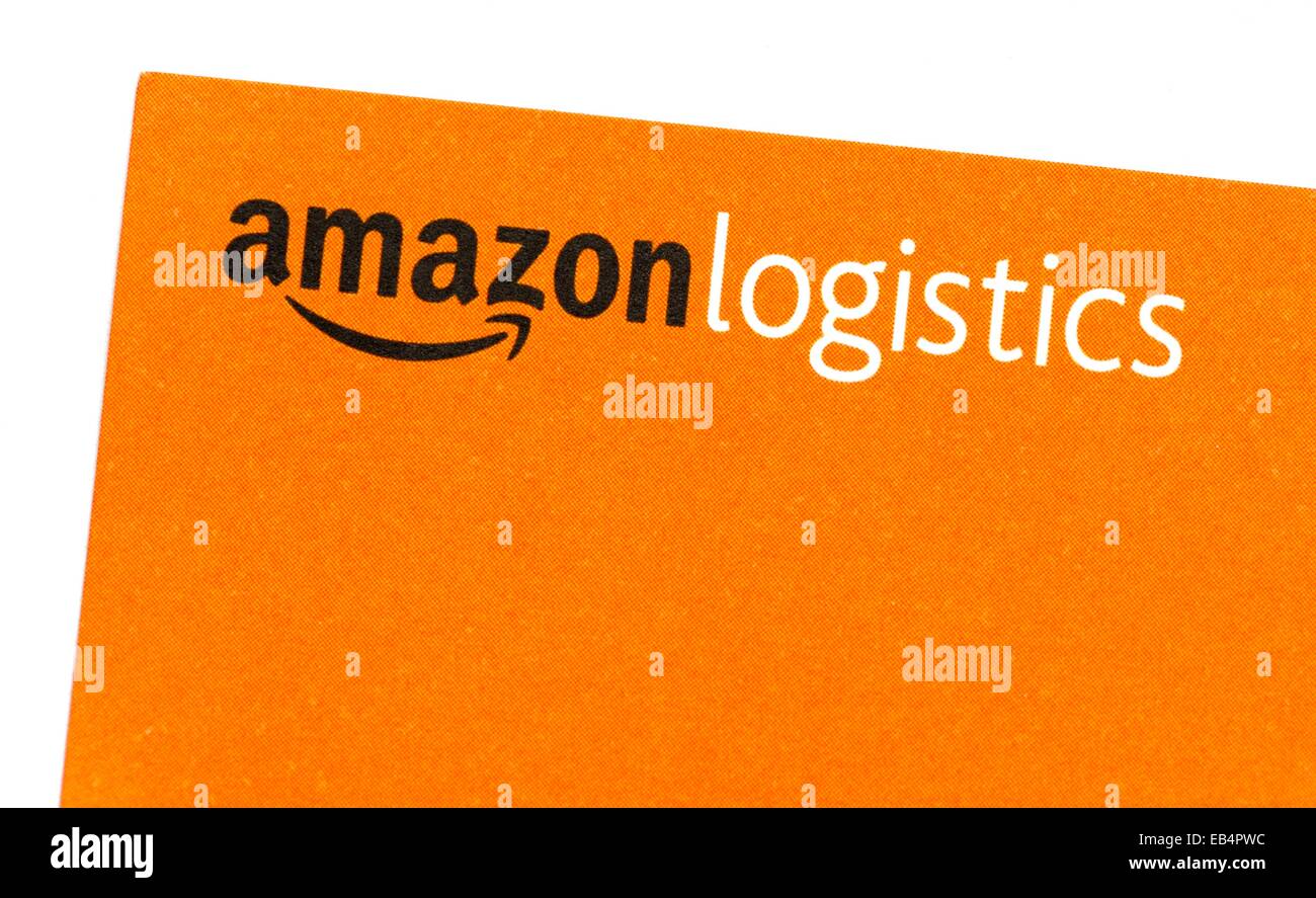 Amazon UK Angleterre logistique Banque D'Images