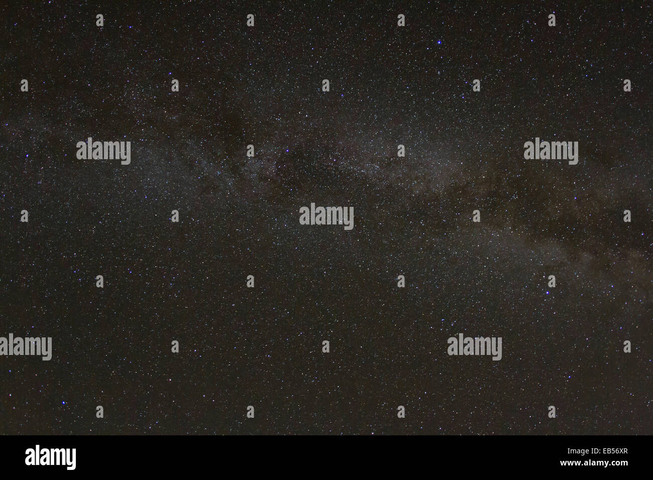 Voie lactée visible dans le ciel nocturne de Cherry Springs State Park dans le nord du Michigan, le premier gold certified s sombre Banque D'Images