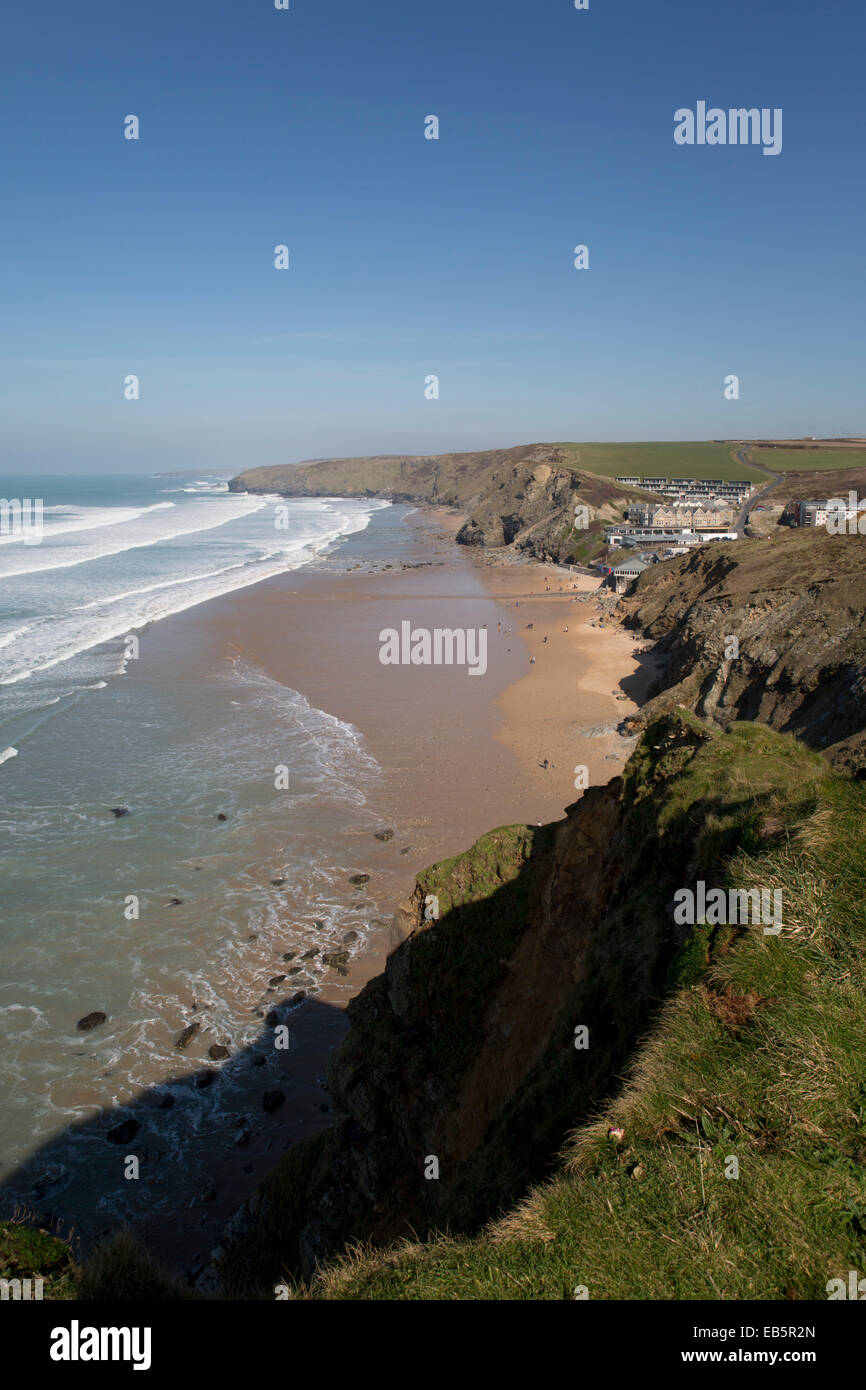 Watergate Bay, Cornwall, UK Banque D'Images