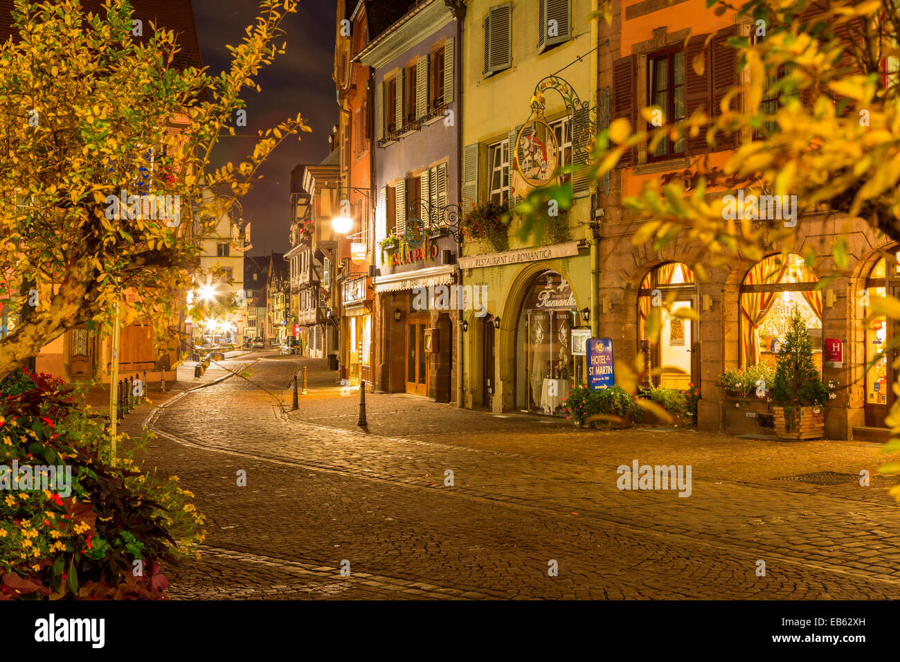 Vieille ville de Colmar, Alsace, France, Europe. Banque D'Images