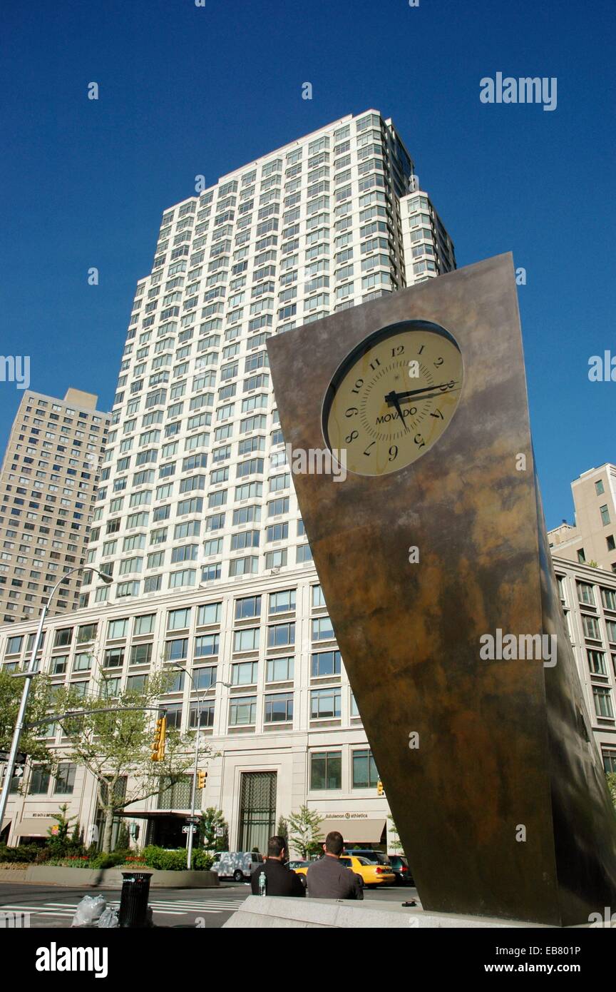 Horloge de new york city Banque de photographies et d'images à haute  résolution - Alamy