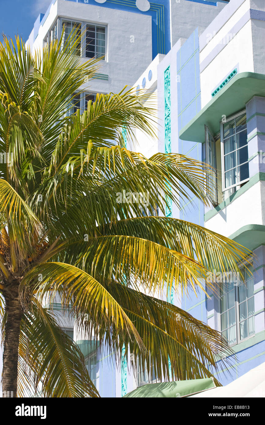 ART DECO DISTRICT OCEAN DRIVE SOUTH BEACH MIAMI BEACH EN FLORIDE Banque D'Images ART DECO DISTRICT OCEAN DRIVE SOUTH BEACH MIAMI BEACH EN FLORIDE Banque D'Images