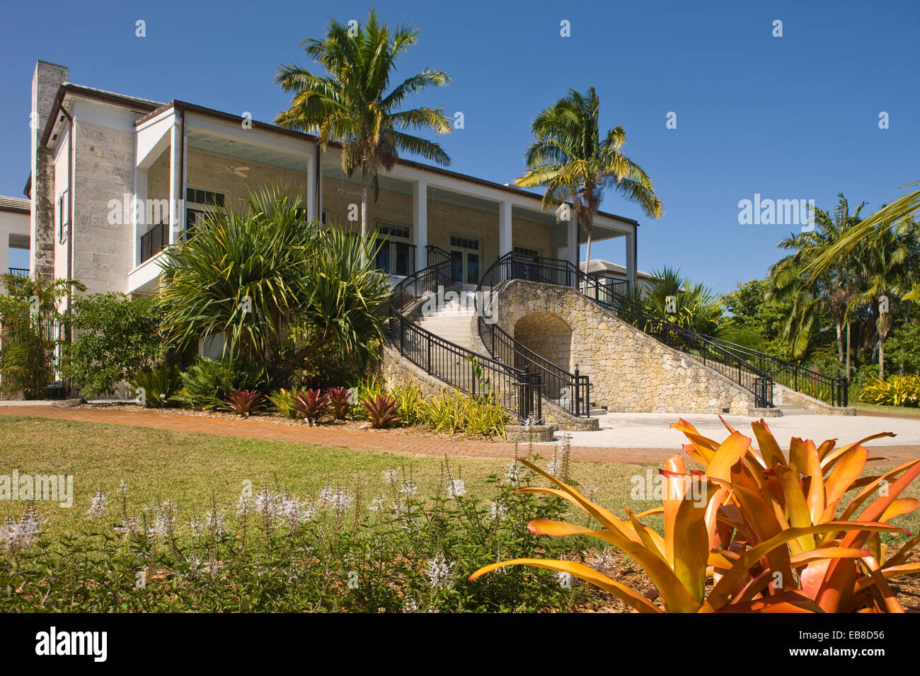 Centre de visiteurs Fairchild Tropical Botanic Garden CORAL GABLES FLORIDA USA Banque D'Images