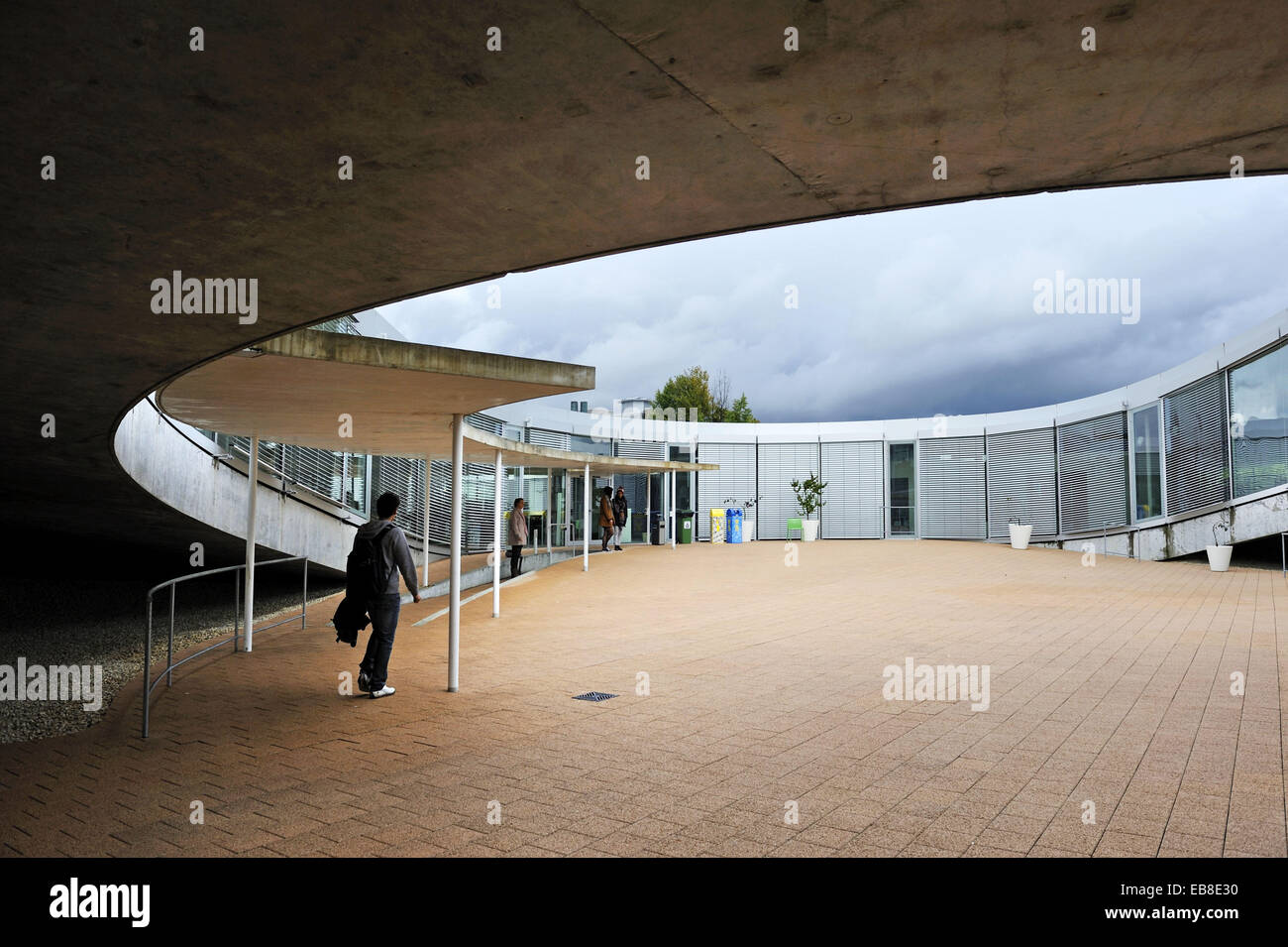 Rolex Learning Center International centre culturel et la bibliothèque de  l'Ecole Polytechnique Fédérale de Lausanne EPFL Conçu par Photo Stock -  Alamy