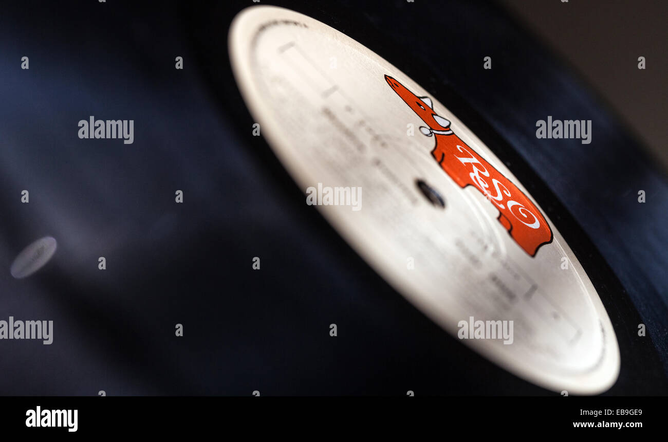 Label RCO. Banque D'Images