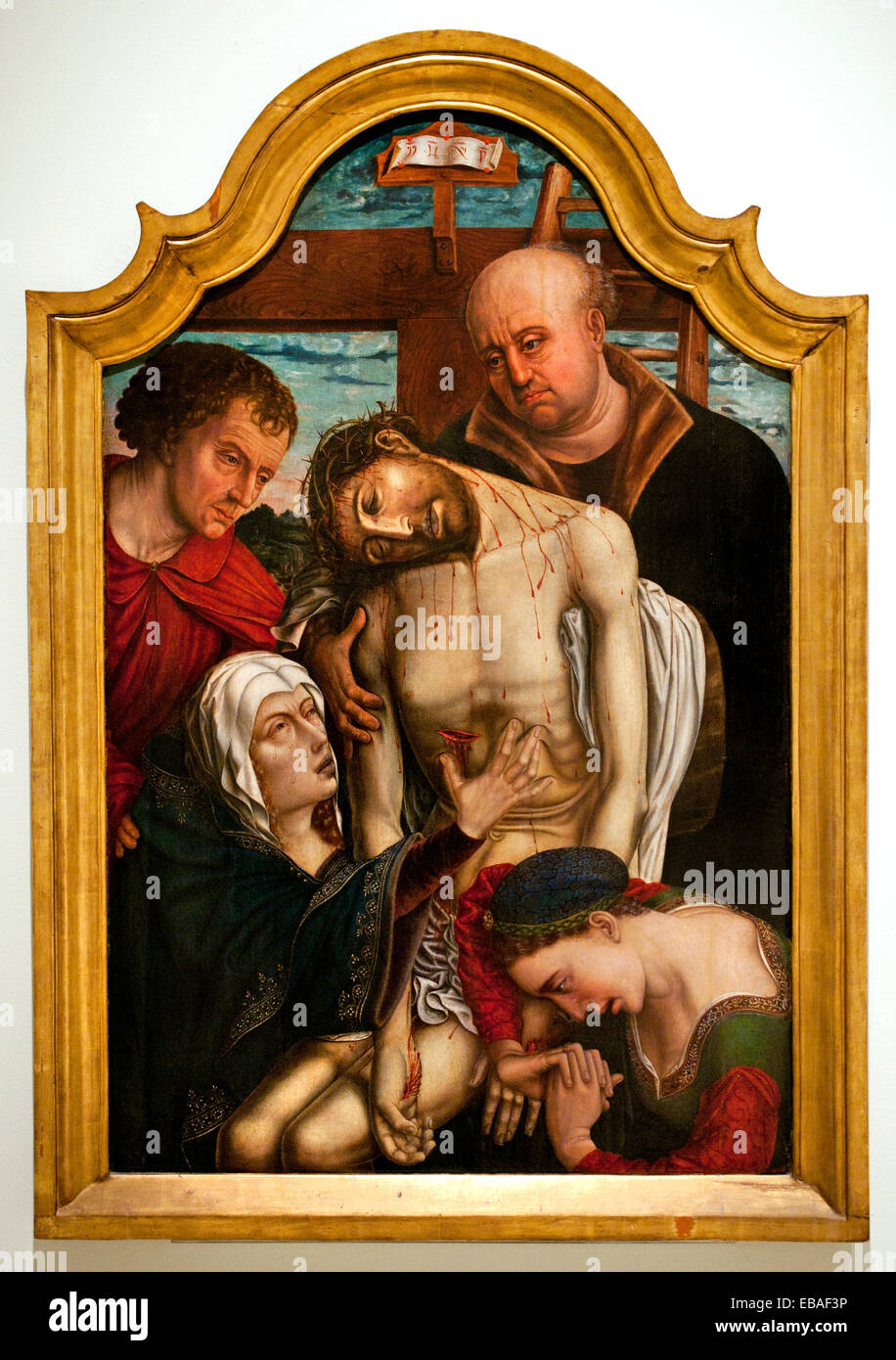 Descente de Croix 1500 Espagnol flamand anonyme à partir d'un modèle de l'école Rogier van der Weyden 1399 1464 Rogier van der Weyden 1399 1464 Belgique Belge Flamand Néerlandais Banque D'Images Descente de Croix 1500 Espagnol flamand anonyme à partir d'un modèle de l'école Rogier van der Weyden 1399 1464 Rogier van der Weyden 1399 1464 Belgique Belge Flamand Néerlandais Banque D'Images